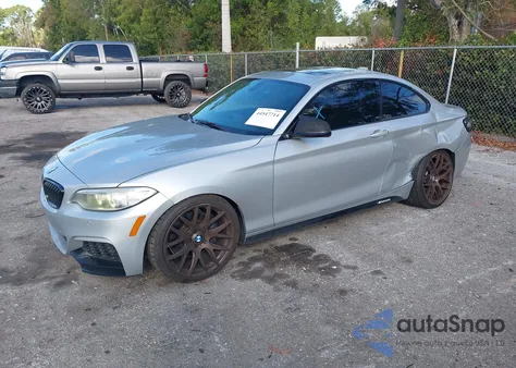 2015 BMW M235 z USA, uszkodzony, nr VIN WBA1J7C59FV358577
